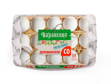 Яйцо куриное пищевое Деревенское Отборное